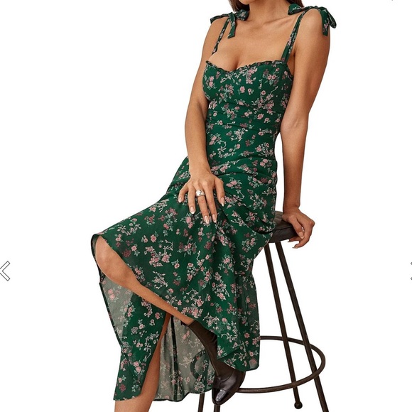 NWT Reformation Nikita Dress- Emilia - Picture 1 of 13